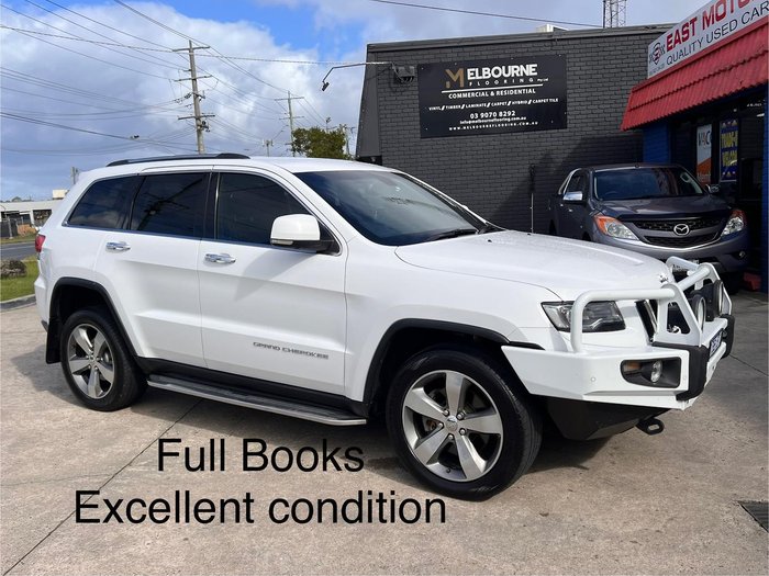 2014 Jeep Grand Cherokee Limited WK MY14 4X4 Dual Range Bright White