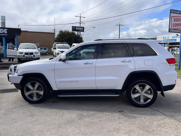 2014 Jeep Grand Cherokee Limited WK MY14 4X4 Dual Range Bright White