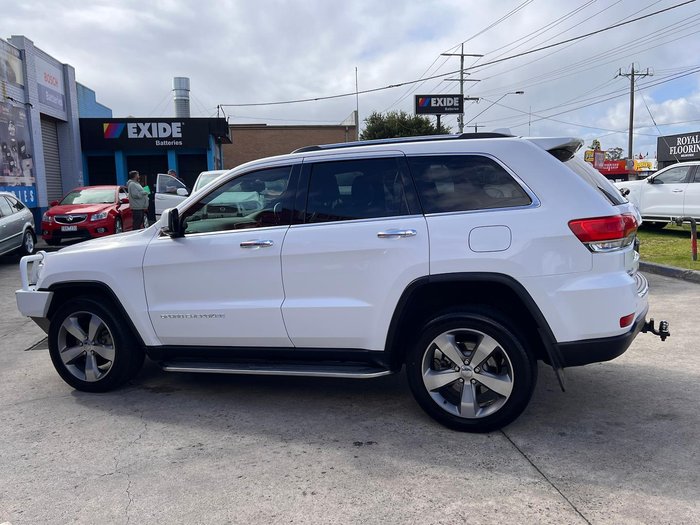2014 Jeep Grand Cherokee Limited WK MY14 4X4 Dual Range Bright White