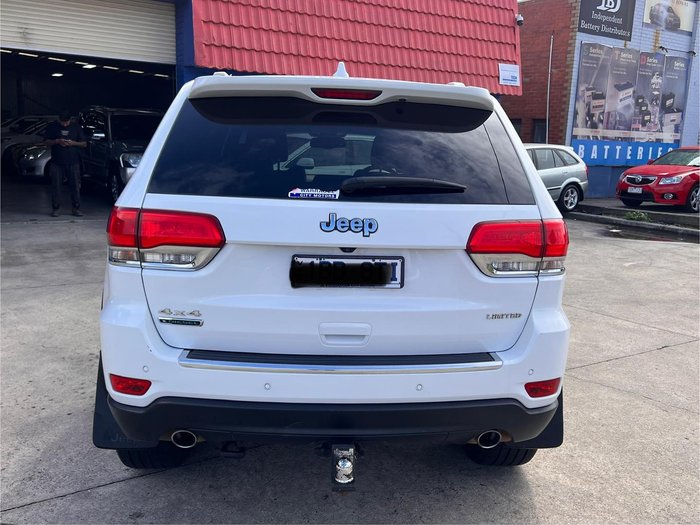 2014 Jeep Grand Cherokee Limited WK MY14 4X4 Dual Range Bright White