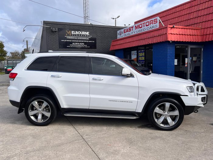 2014 Jeep Grand Cherokee Limited WK MY14 4X4 Dual Range Bright White