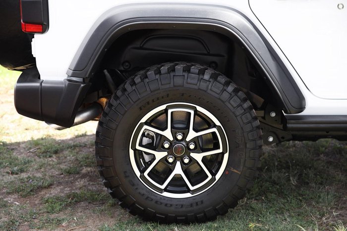 2025 Jeep Wrangler Unlimited Rubicon JL MY25 4X4 Dual Range Bright White