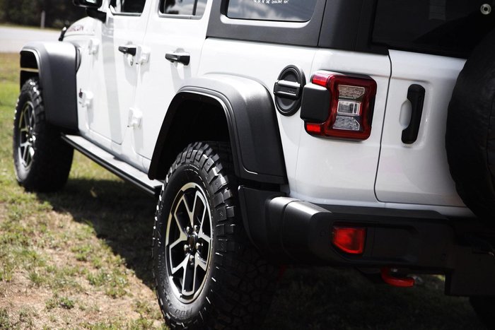 2025 Jeep Wrangler Unlimited Rubicon JL MY25 4X4 Dual Range Bright White