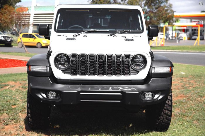 2025 Jeep Wrangler Unlimited Rubicon JL MY25 4X4 Dual Range Bright White