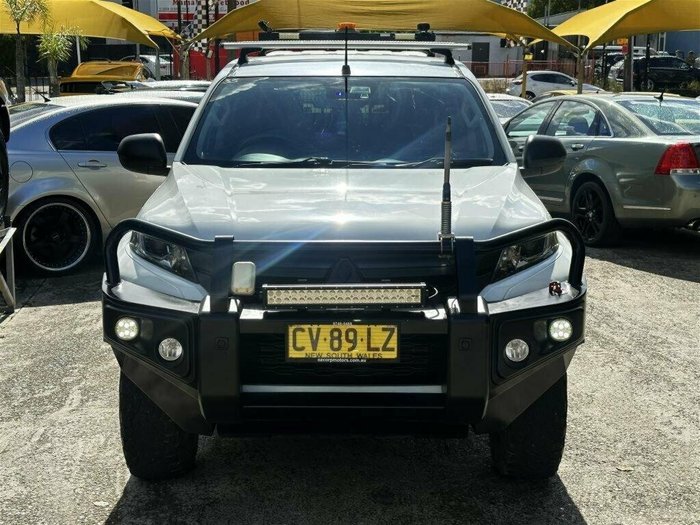2019 Mitsubishi Triton GLX ADAS MR MY19 4X4 Dual Range White