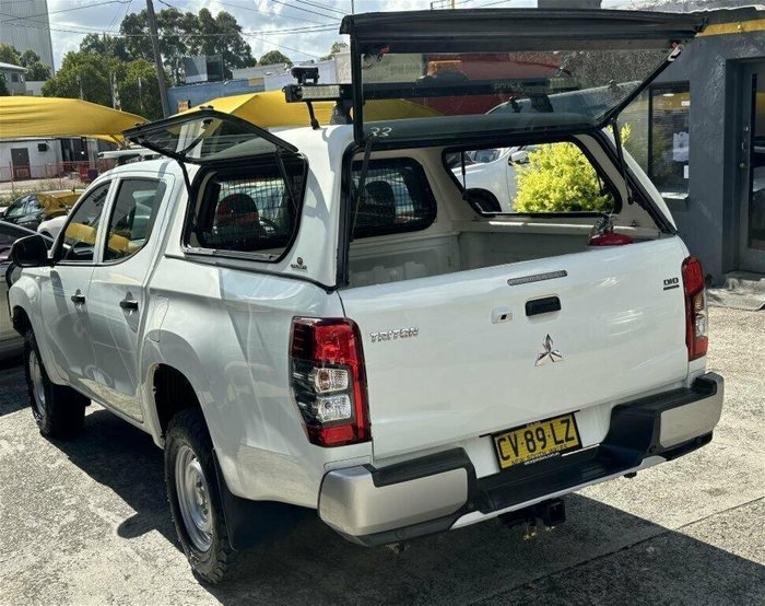 2019 Mitsubishi Triton GLX ADAS MR MY19 4X4 Dual Range White