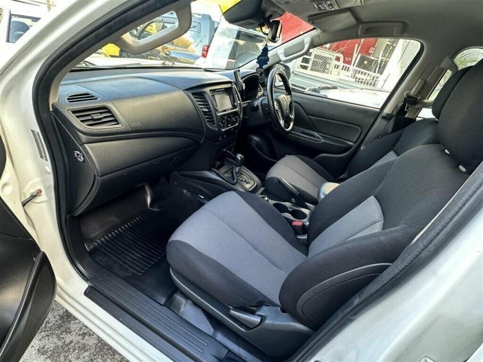 2019 Mitsubishi Triton GLX ADAS MR MY19 4X4 Dual Range White