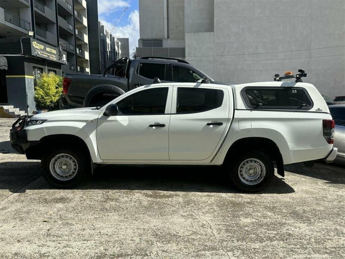 2019 Mitsubishi Triton GLX ADAS MR MY19 4X4 Dual Range White