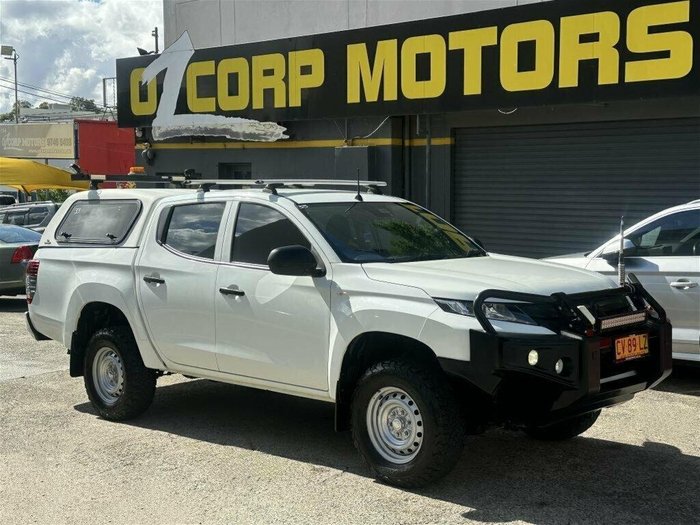 2019 Mitsubishi Triton GLX ADAS MR MY19 4X4 Dual Range White