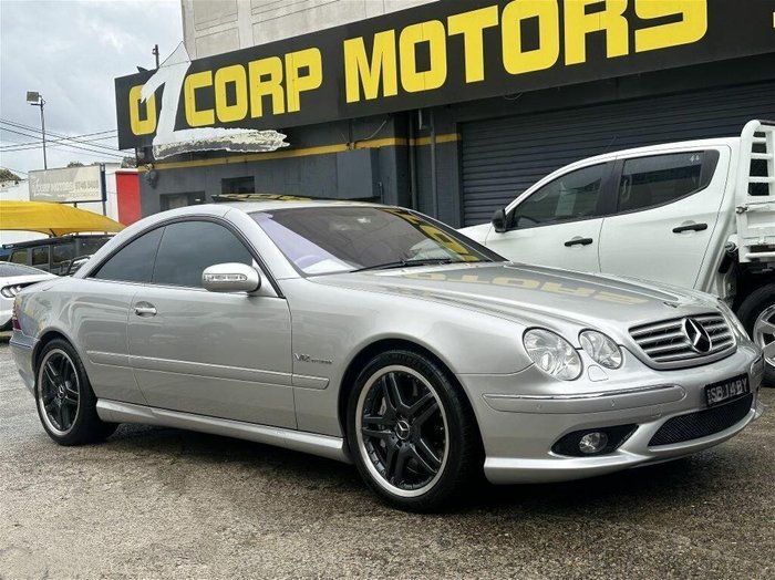 2004 Mercedes-Benz CL-Class CL65 AMG C215 MY05 Silver