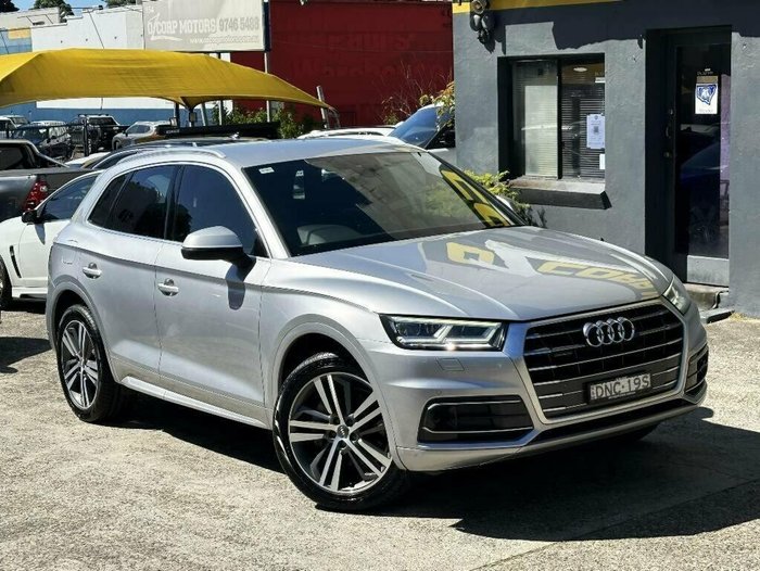 2017 Audi Q5 TDI design FY MY18 4X4 On Demand Florett Silver