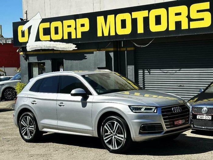 2017 Audi Q5 TDI design FY MY18 4X4 On Demand Florett Silver