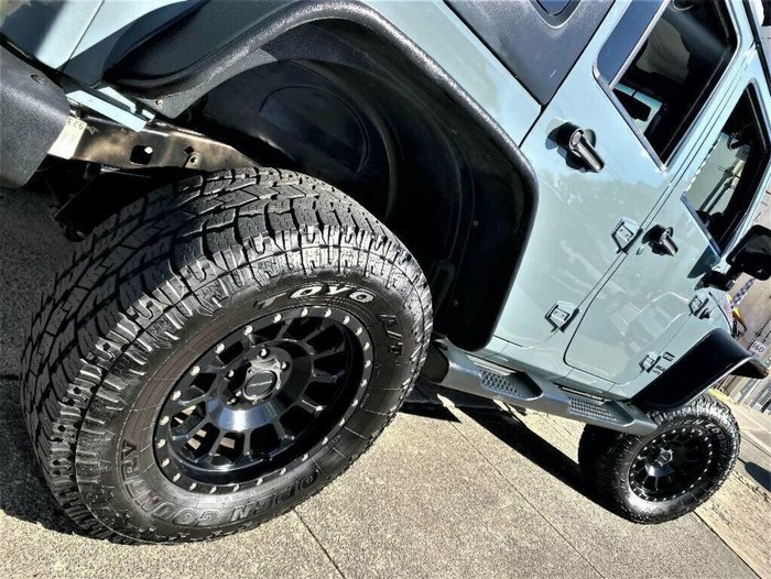 2014 Jeep Wrangler Unlimited Sport JK MY14 4X4 Dual Range Grey