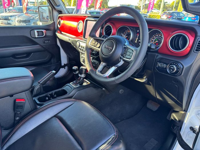 2023 Jeep Gladiator Rubicon JT MY23 4X4 On Demand Bright White