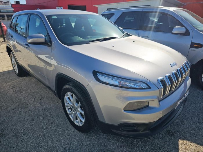 2018 Jeep Cherokee Sport KL MY19 Billet Silver