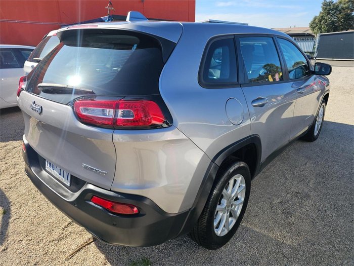2018 Jeep Cherokee Sport KL MY19 Billet Silver