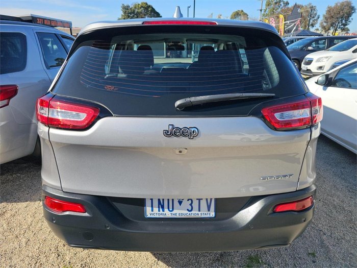 2018 Jeep Cherokee Sport KL MY19 Billet Silver