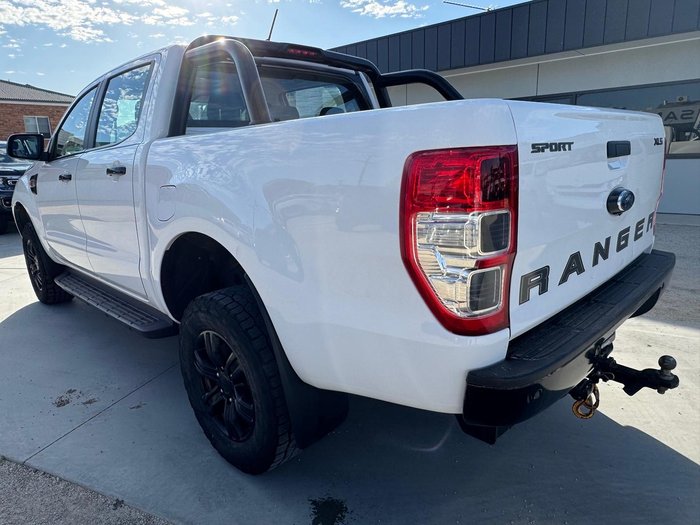 2022 Ford Ranger Sport PX MkIII MY21.75 4X4 Dual Range Arctic White