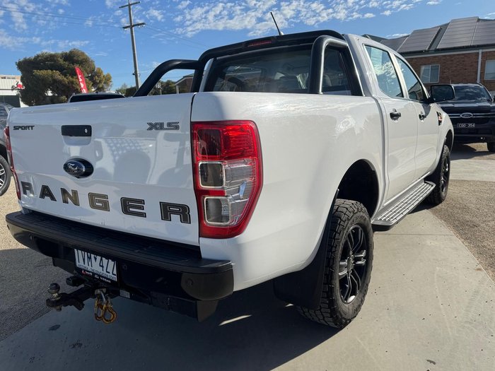 2022 Ford Ranger Sport PX MkIII MY21.75 4X4 Dual Range Arctic White