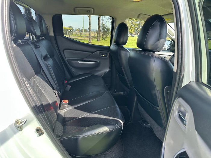 2017 Mitsubishi Triton Exceed MQ MY17 4X4 Dual Range White