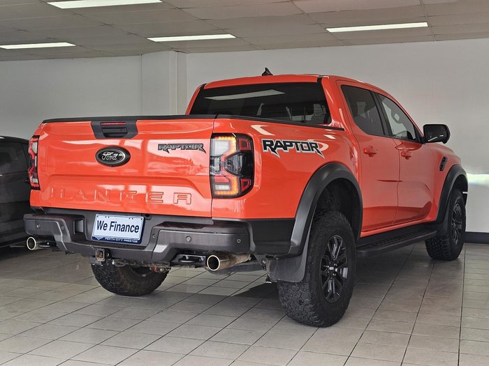 2022 Ford Ranger Raptor MY22 4X4 Dual Range Orange