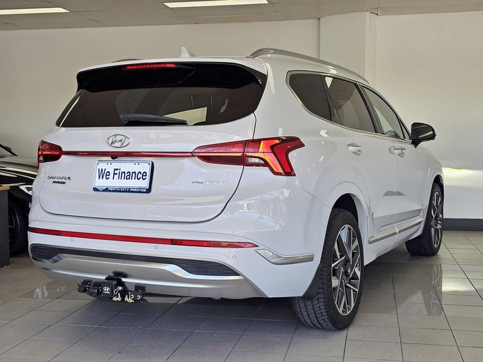 2022 Hyundai Santa Fe Highlander TM.V4 MY22 4X4 On Demand Glacier White