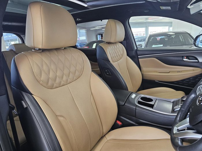 2022 Hyundai Santa Fe Highlander TM.V4 MY22 4X4 On Demand Glacier White