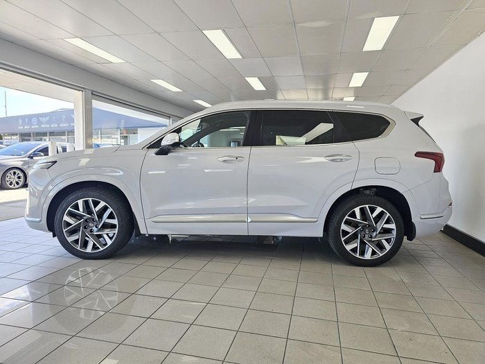 2022 Hyundai Santa Fe Highlander TM.V4 MY22 4X4 On Demand Glacier White