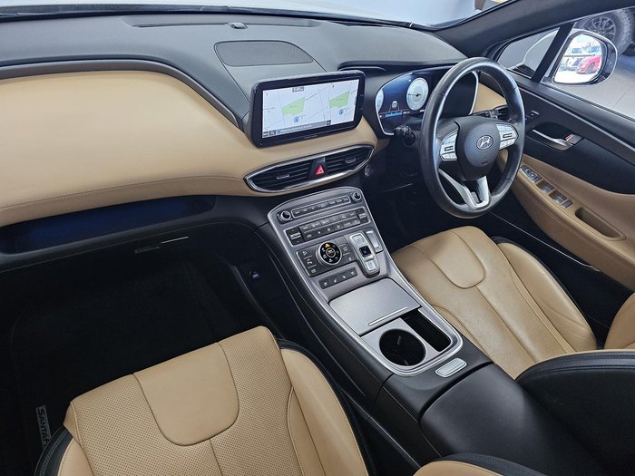 2022 Hyundai Santa Fe Highlander TM.V4 MY22 4X4 On Demand Glacier White