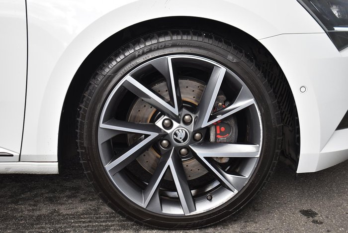 2017 SKODA Superb 206TSI SportLine NP MY18 4X4 Constant Moon White