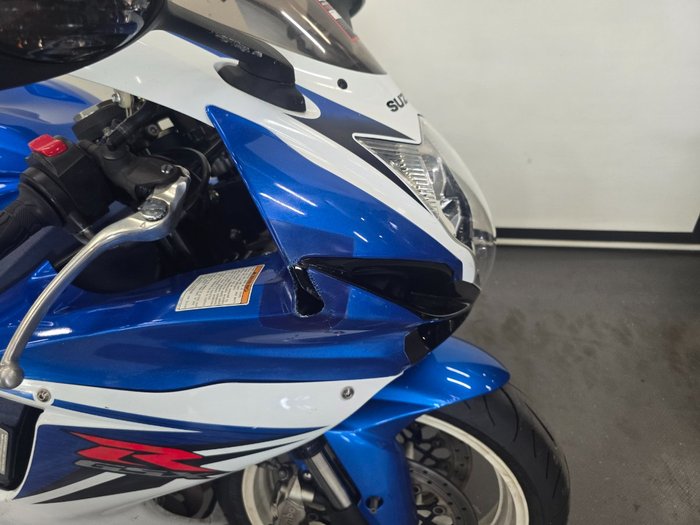 2011 Suzuki GSX-R600 Blue