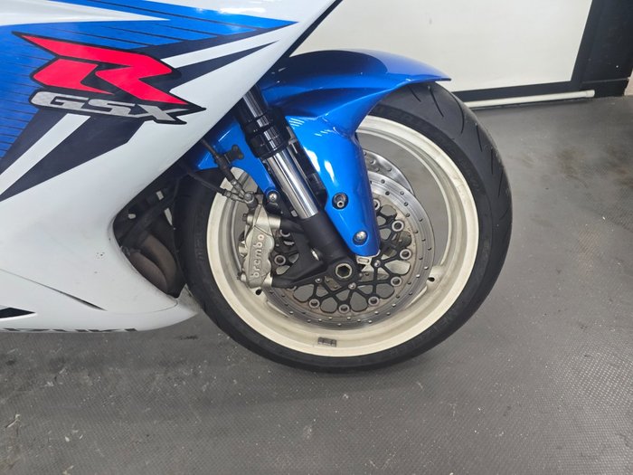 2011 Suzuki GSX-R600 Blue