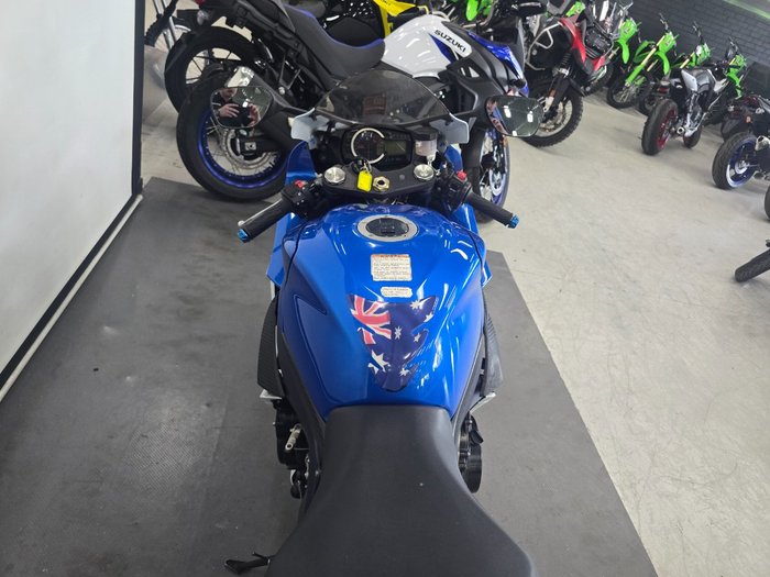 2011 Suzuki GSX-R600 Blue