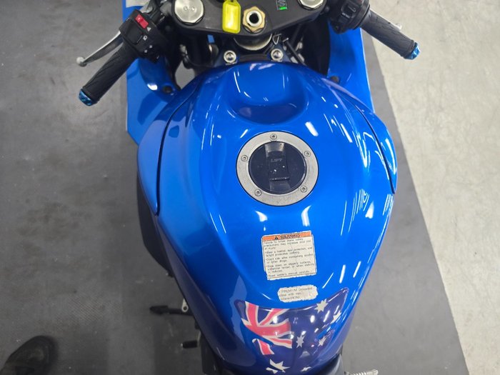 2011 Suzuki GSX-R600 Blue
