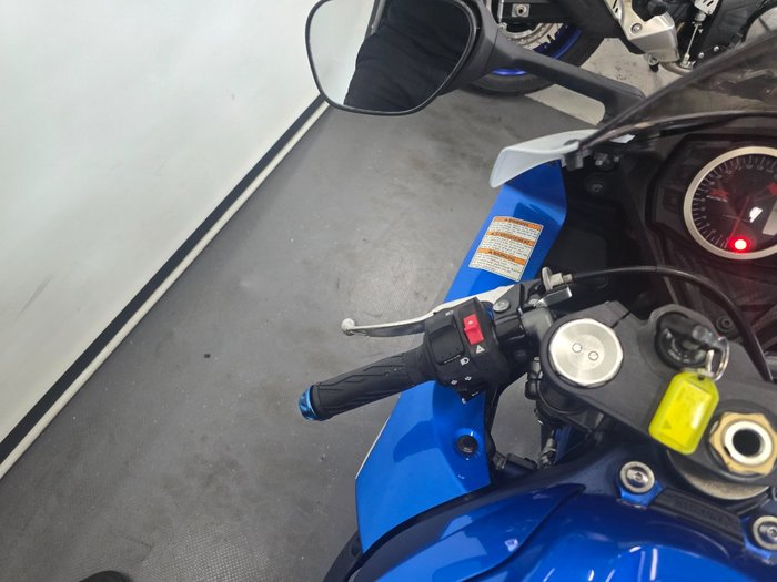 2011 Suzuki GSX-R600 Blue