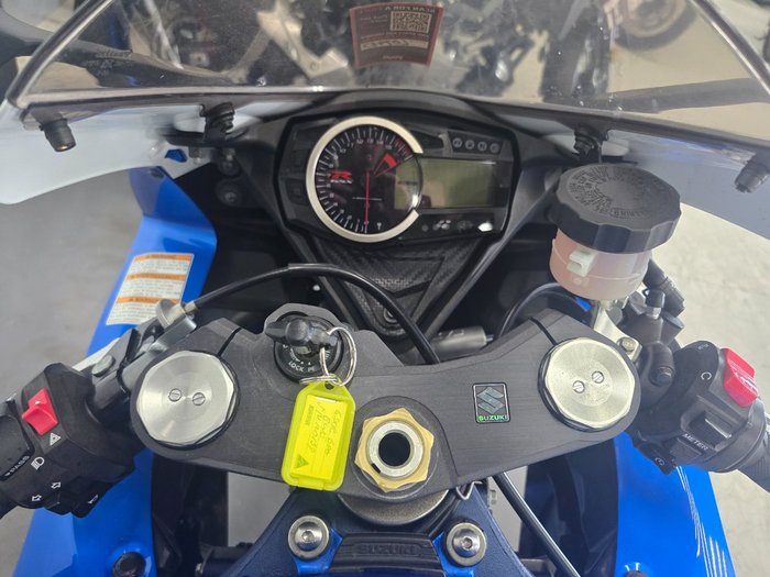 2011 Suzuki GSX-R600 Blue