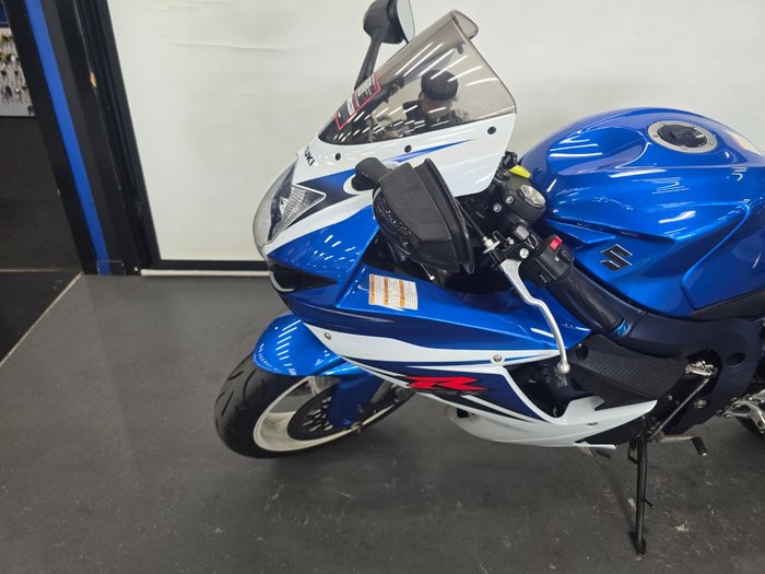 2011 Suzuki GSX-R600 Blue