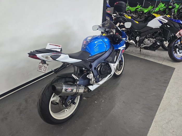2011 Suzuki GSX-R600 Blue