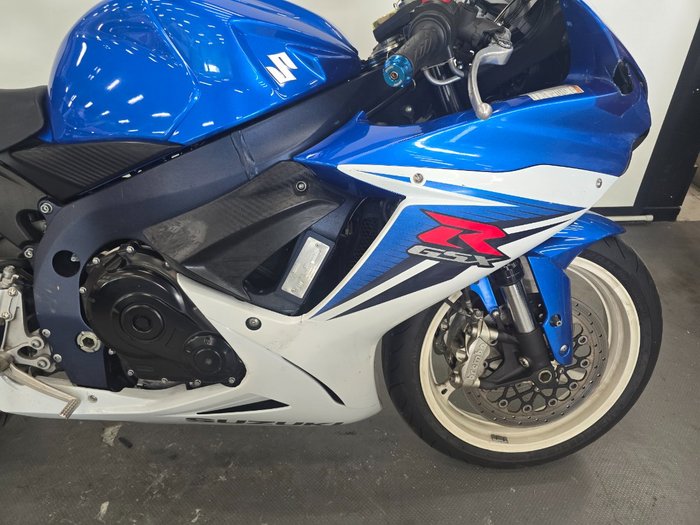 2011 Suzuki GSX-R600 Blue
