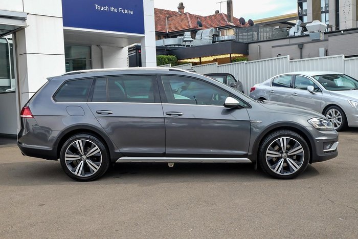 2018 Volkswagen Golf Alltrack 132TSI Premium 7.5 MY18 Four Wheel Drive Indium Grey