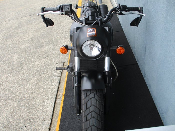 2021 INDIAN SCOUT BOBBER THUNDER BLACK Black