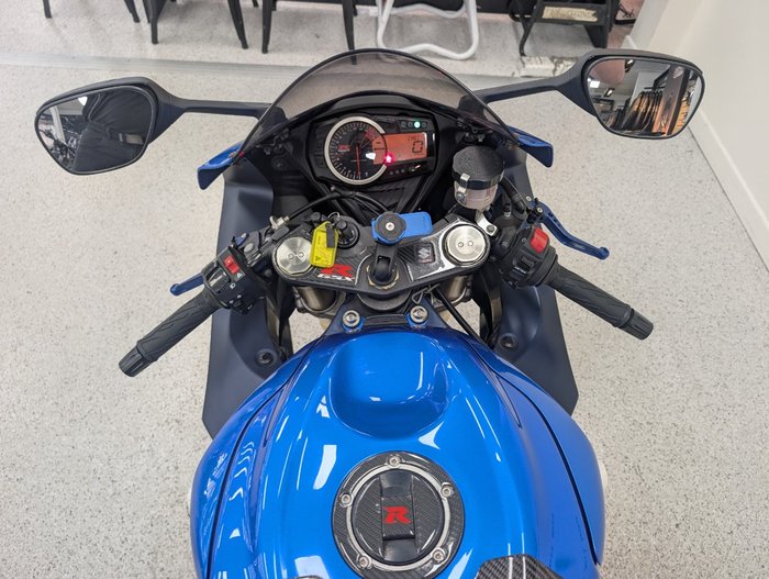 2011 Suzuki GSX-R750 Blue/White