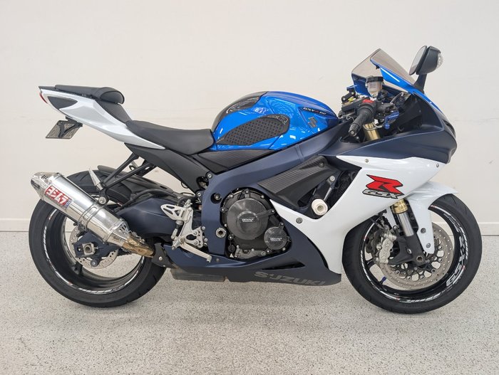 2011 Suzuki GSX-R750 Blue/White
