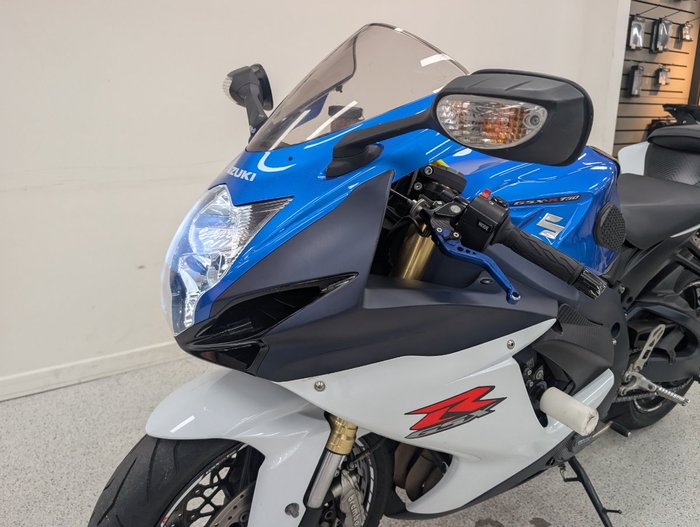 2011 Suzuki GSX-R750 Blue/White