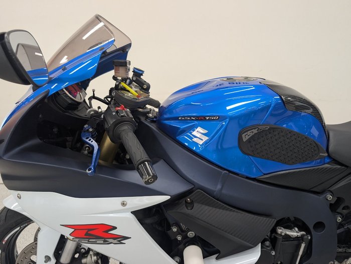2011 Suzuki GSX-R750 Blue/White