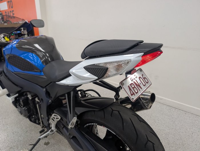 2011 Suzuki GSX-R750 Blue/White