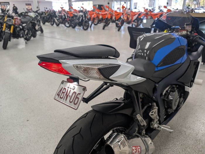 2011 Suzuki GSX-R750 Blue/White