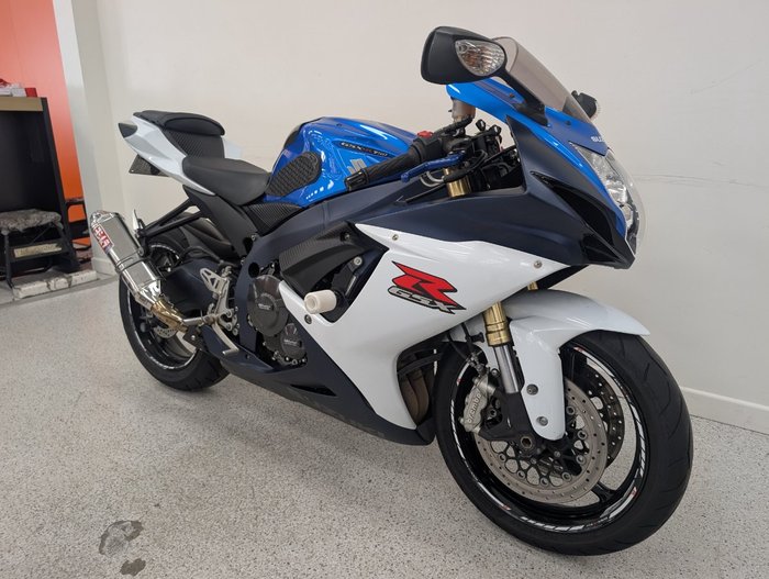 2011 Suzuki GSX-R750 Blue/White