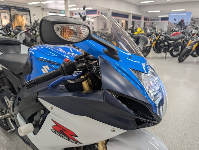2011 Suzuki GSX-R750 Blue/White
