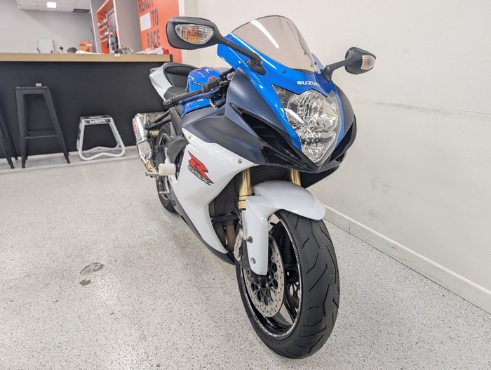 2011 Suzuki GSX-R750 Blue/White